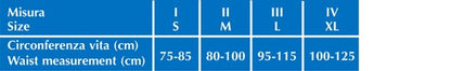 CORSETTO DINAMICO A DOPPIA REGOLABILITA' - altezza cm 26