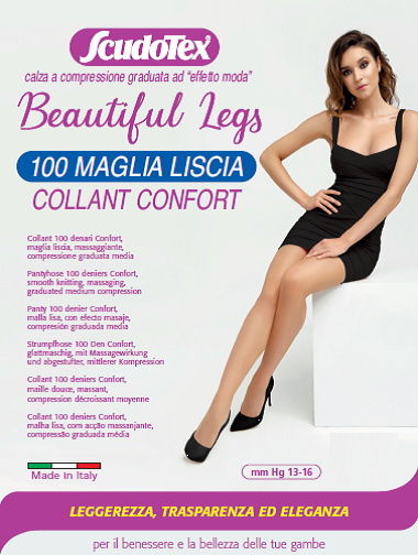 COLLANT 100 DEN. MAGLIA LISCIA CONFORT