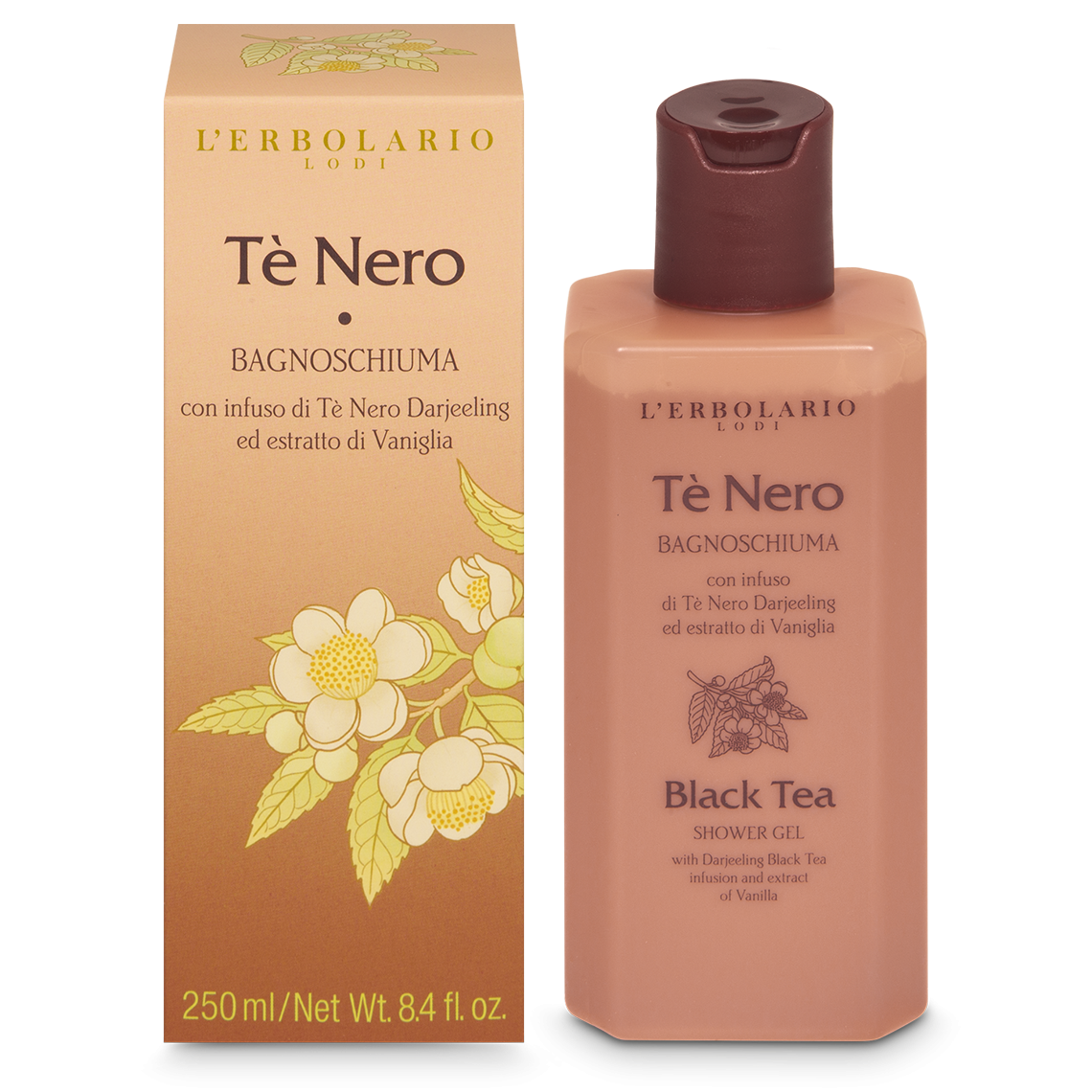 Bagnoschiuma Tè Nero 250ml